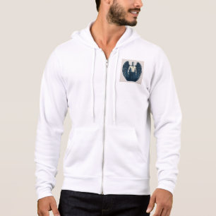 Donkere Engel Beschermer – Sticker voor Stad Nacht Hoodie