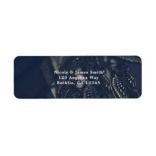 Donkere engelenvleugels gothic glam uitnodiging etiket