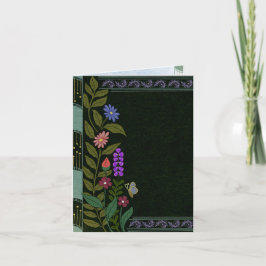 Donkere esthetische elegante vintage botanische bl