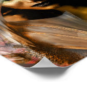 Donkere etnische zeemeermaid poster (Hoek)