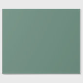 Donkere Eucalyptus Green Cadeaupapier (Vlak)