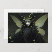 Donkere Fairy Fantasy Kunst Briefkaart (Voorkant / Achterkant)