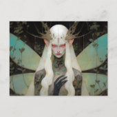Donkere Fairy Fantasy Kunst Briefkaart (Voorkant)