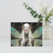 Donkere Fairy Fantasy Kunst Briefkaart (Staand voorkant)