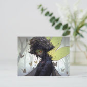 Donkere Fairy Fantasy Kunst Briefkaart (Staand voorkant)