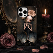 Donkere Fairycore Roos Persoonlijke Fantasy Kunst Case-Mate iPhone Case