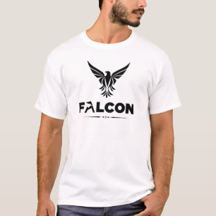 Donkere Falcon Grafische T-Shirt