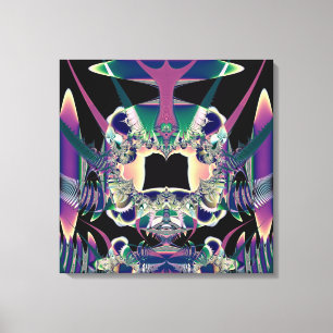 Donkere fantasie canvas afdruk