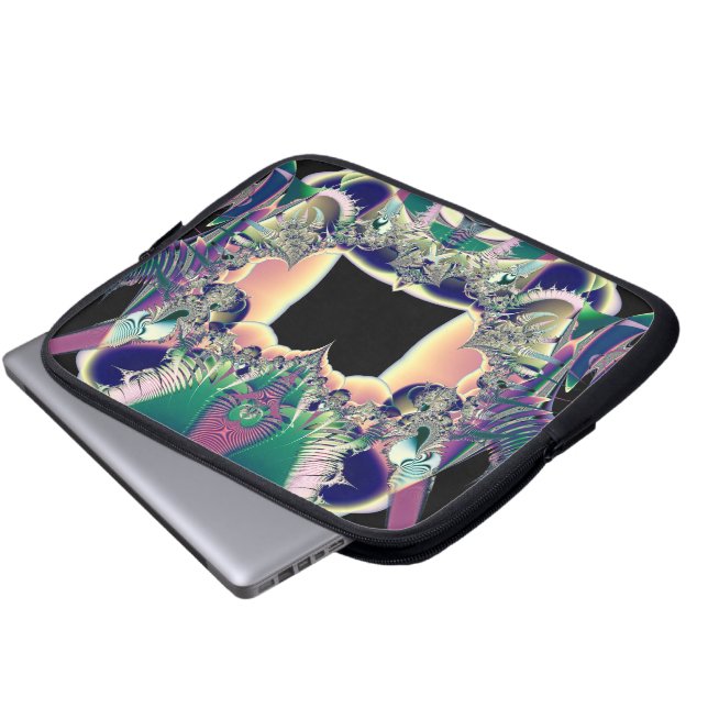 Donkere fantasie laptop sleeve (Voorkant onderkant)