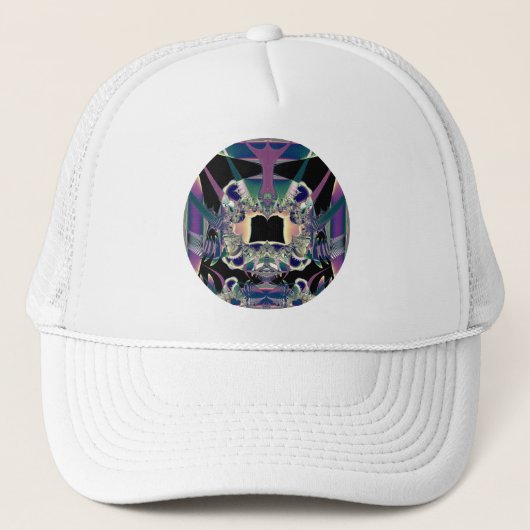Donkere fantasie trucker pet (Voorkant)