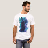Donkere Fantasy Boogschutter - Elite T-shirt met K (Voorkant volledig)