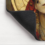 Donkere Fantasy Gothic Skull Woman 3 Muismat (Hoek)