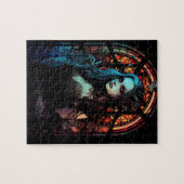 Donkere Fantasy Gothic Skull Woman Legpuzzel (Horizontaal)