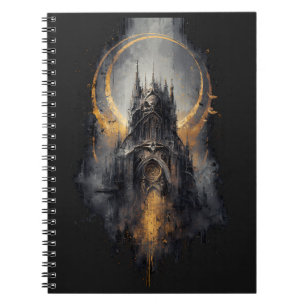 Donkere Fantasy Gotische Architectuur Dagboek Notitieboek