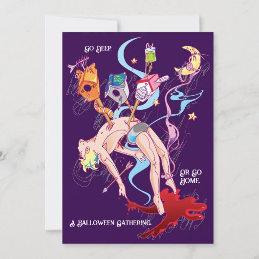 Donkere Fantasy Kaart (Voorkant)