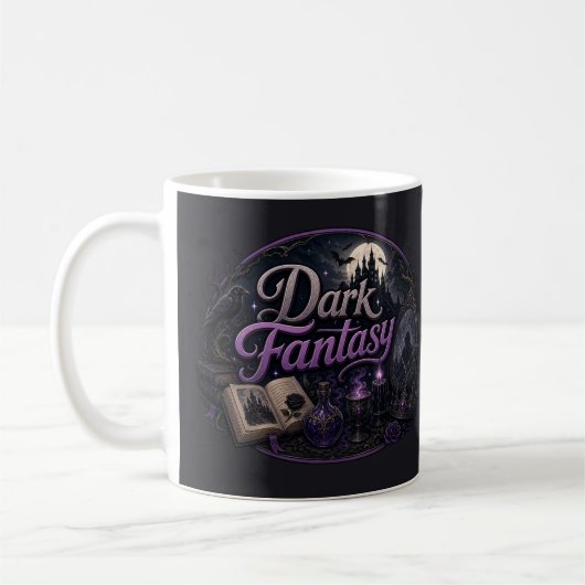 Donkere Fantasy Liefhebber Koffiemok (Links)