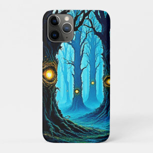 Donkere Fantasy Oogbal Bosontwerp Case-Mate iPhone Case