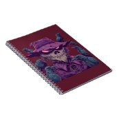 Donkere Fantasy Raven Notitieboek (Rechterzijde)
