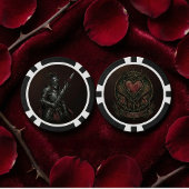 Donkere Fantasy Ridder & Sigil Gotische Token