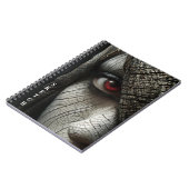 Donkere Fantasy-schetsboek Spiraal Notebook Notitieboek (Linkerzijde)