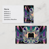 Donkere Fantasy Visitekaartje (Voorkant / Achterkant)