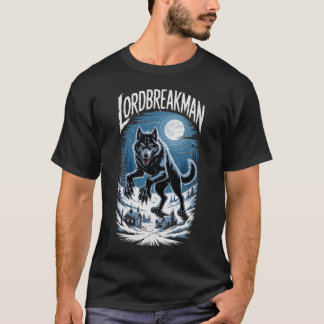 Donkere Fantasy Wolf Kunst voor Fans T-shirt
