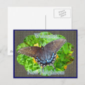 Donkere fase Tijger — welkomstgroep Briefkaart (Voorkant / Achterkant)