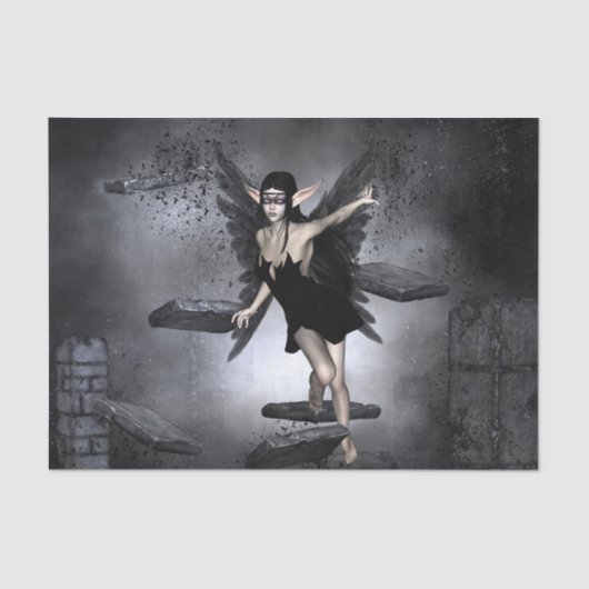 Donkere fee tissuepapier (Voorkant)