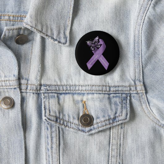 Donkere fibromyalgie Button (In situ)