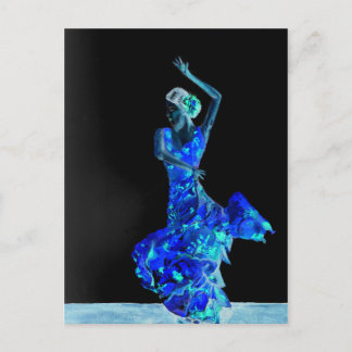 Donkere Flamenco. Briefkaart