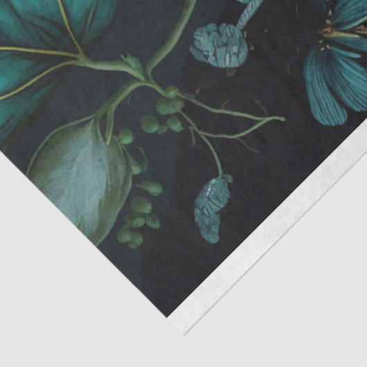  donkere flora ontkoppeling tissuepapier (Detail)