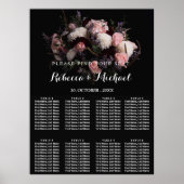 Donkere Floral Poster (Voorkant)