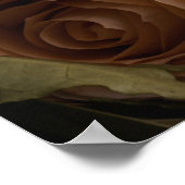 Donkere  Floral Poster (Hoek)