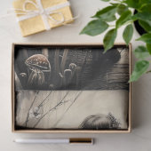 Donkere fluisteringen in Wonderland Tissuepapier (Geschenk)