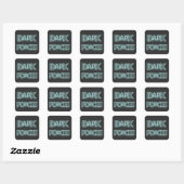 Donkere forces Sign Stickers (Vel)