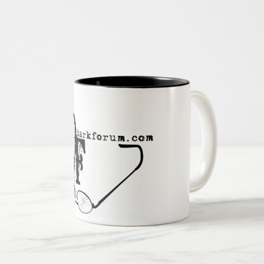 Donkere forums Mok (Voorkant rechts)