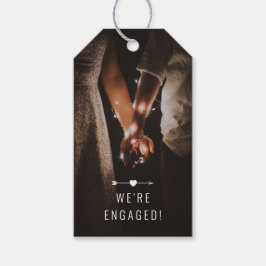 Donkere foto | Aankondiging Verloving | LABEL | BT Cadeaulabel