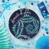 Donkere fractal elegance bord (Feest)