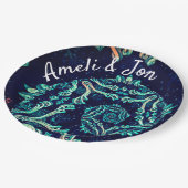 Donkere fractal elegance bord (Gekanteld)