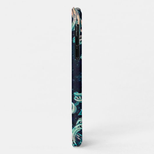 Donkere fractale elegantie Case-Mate iPhone case (Achterkant/links)