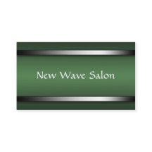 Donkere, geavanceerde Groene Benoemingskaarten