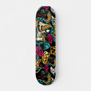 Donkere gedachten persoonlijk skateboard