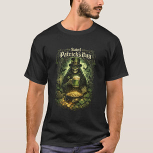 Donkere geluk van Sint-Patrick T-shirt