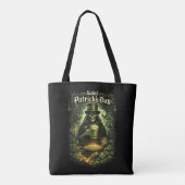 Donkere geluk van Sint-Patrick Tote Bag (Achterkant)