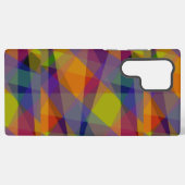 Donkere geometrie - Samsung Case Galaxy Hoesje (Achterkant horizontaal)