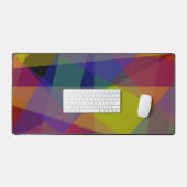 Donkere Geometrisch - Bureaumat (Keyboard & Muis)