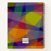 Donkere Geometrisch - Notitieboek (Achterkant)