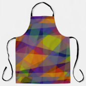 Donkere Geometrisch - Schort (Voorkant)