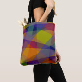 Donkere Geometrisch - Tote Bag (Dichtbij)