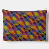 Donkere geometrische accessoiretas etui (Achterkant)